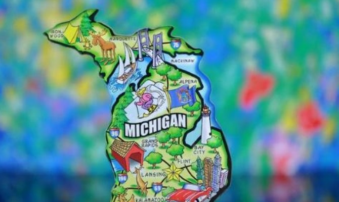 Refrigerator Magnets Michigan